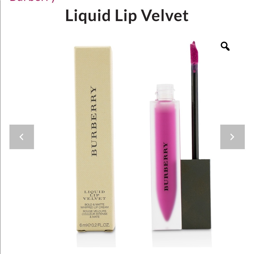 burberry liquid velvet lipstick